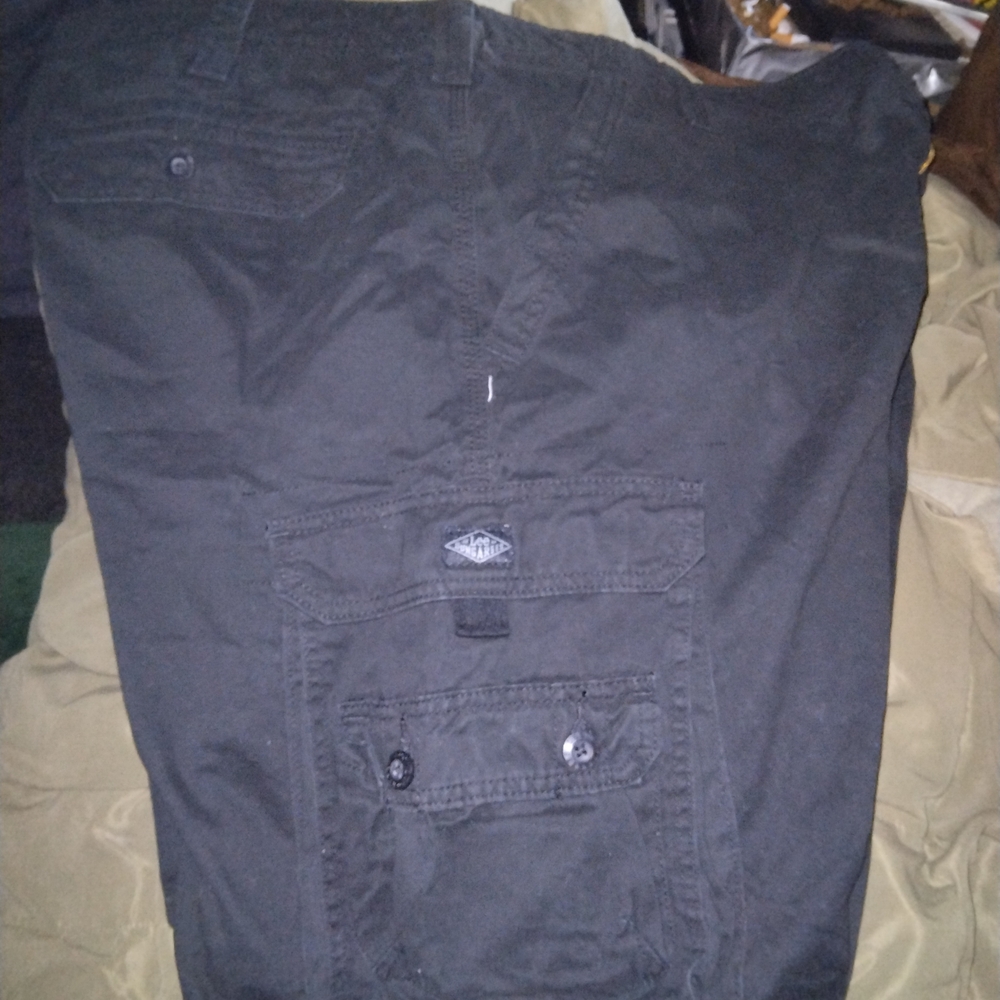 Lee Men's Black Cargo Pants